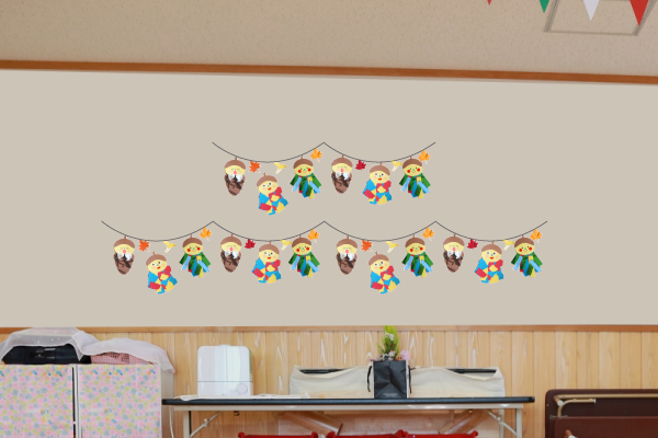 型紙付き】秋にピッタリ♪ミノムシ製作壁面飾りの作り方 - ブログ | HOKET